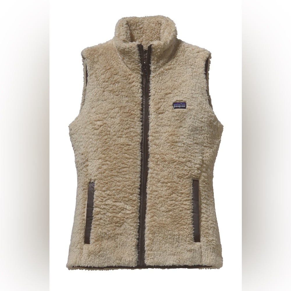 Patagonia Cream Fleece Vest size S
